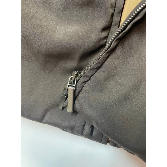 Sportmax Coat Womens Size 4 Dark Brown Suede Accents Max Mara - Picture 6 of 11